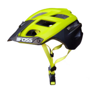 Casco FOSS Enduro Matte Lime / Black M/L Con Regulador