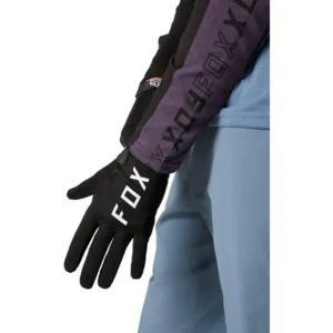 Guantes Bicicleta Ranger Gel Negro Fox talla S